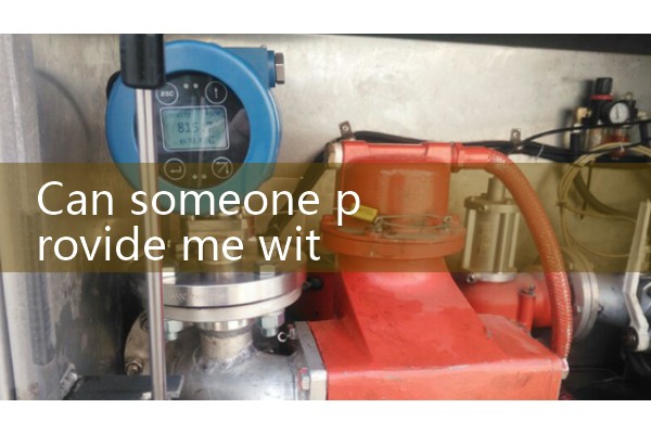 gear oil flow meter